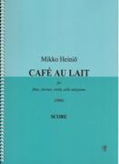 Cafe Au Lait : For Flute, Clarinet, Violin, Cello and Piano (2006).