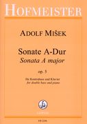 Sonata In A Major, Op. 5 : For Contrabass and Piano.