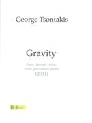 Gravity : For Flute, Clarinet, Violin, Cello, Percussion and and Piano (2011).