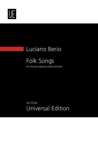 Folksongs : For Mezzo-Soprano and Orchestra (1973).