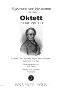 Oktett Es-Dur, NV 421 : Für Flöte, Oboe, Klarinette, Fagott, Horn, Trompete, Violoncello und Bass.