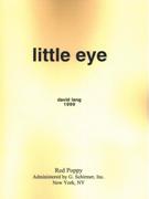 Little Eye : For Cello and Four Percussion (1999).