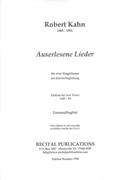 Auserlesene Lieder : For Low Voice and Piano.