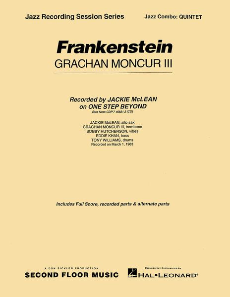 Frankenstein : For Jazz Combo.