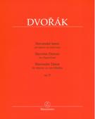 Slavonic Dances, Op. 72 : For Piano Duet / edited by Jarmil Burghauser.