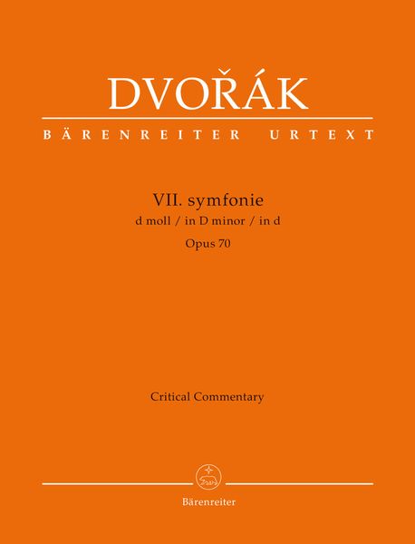Symphony No. 7 In D Minor, Op. 70 / edited by Jonathan Del Mar.