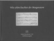 Wie Schön Leuchtet der Morgenstern : Evangelisches Choralbuch - Eine Auswahl / Ed. Martin Wenning.