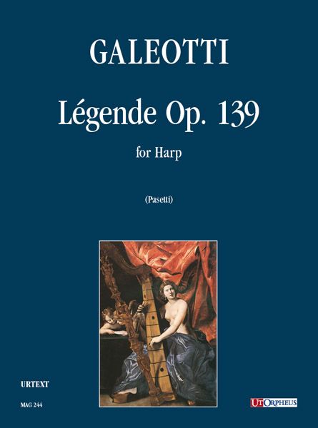 Legende, Op. 139 : For Harp / edited by Anna Pasetti.