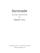Serenade : For Flute, Viola and Cello.