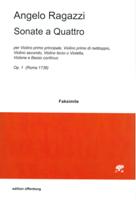 Sonate A Quattro, Op. 1 (Roma, 1736) : Faksimile.