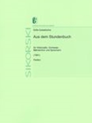 Aus Dem Studenbuch : Für Violoncello, Orchester, Männerchor und Sprecherin (1991).
