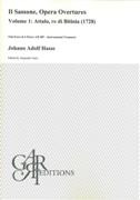 Sassone Opera Overtures, Vol. 1 : Attalo, Re Di Bitinia / edited by Alejandro Garri.