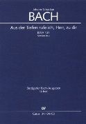 Aus der Tiefen Rufe Ich, Herr, Zur Dir, BWV 131 - A Minor / edited by Ulrich Leisinger.