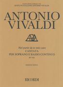 Nel Partir Da Te Mio Caro : Cantata Per Soprano E Basso Continuo, RV 661.