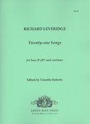 Twenty-One Songs : For Bass and Continuo / edited by Timothy Roberts.