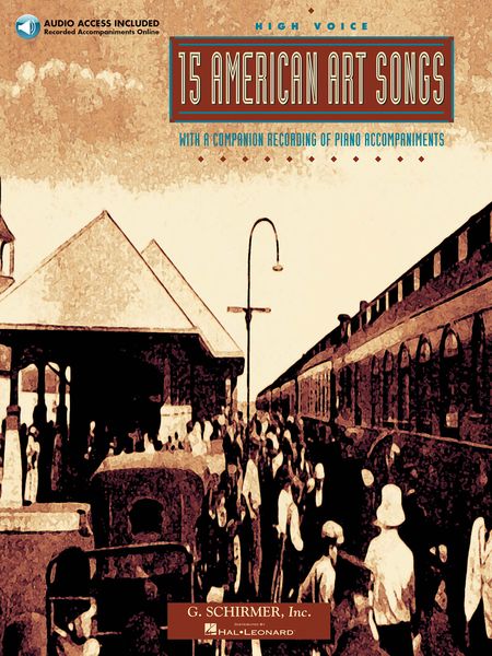 Fifteen American Art Songs : For High Voice / With A Companion Recording Of Piano Accompaniment.