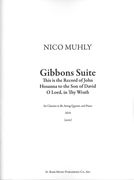 Gibbons Suite : For Clarinet In B Flat, String Quartet and Piano (2010).