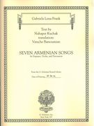 Seven Armenian Songs : For Soprano, Violin and Percussion (2013).