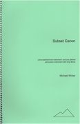 Subset Canon : For One Sustained-Tone Instrument, and One Pitched Percussion Instrument (2010).