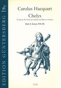 Chelys, Op. III : 12 Suiten Für Viola Da Gamba und Basso Continuo - Heft 3 : Suiten VII-IX.