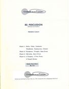 Re:Percussion : For Percussion Quartet (1961).