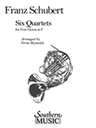 Six Quartets : For Four Horns / arranged by Verne Reynolds.