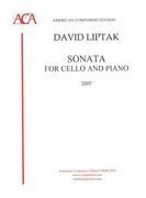 Sonata : For Cello and Piano (2007).