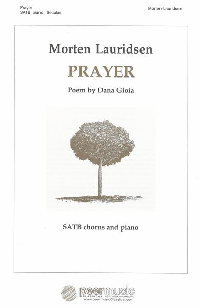 Prayer : For SATB and Piano.