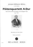 Flötenquartett A-Dur, Nach der Sonate Für Klavier und Obligate Flöte, Op. 15/1 / arr. Hans Stähli.