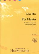 Per Flauto : For Flute and Piano.