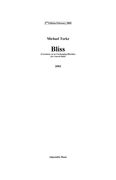 Bliss : For Wind Ensemble (2013 Revised Version).