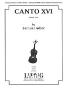 Canto XVI : For Solo Viola.