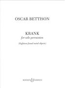 Krank : For Solo Percussion (Eighteen Found Metal Objects) (2004).