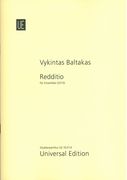 Redditio : Für Ensemble (2010).
