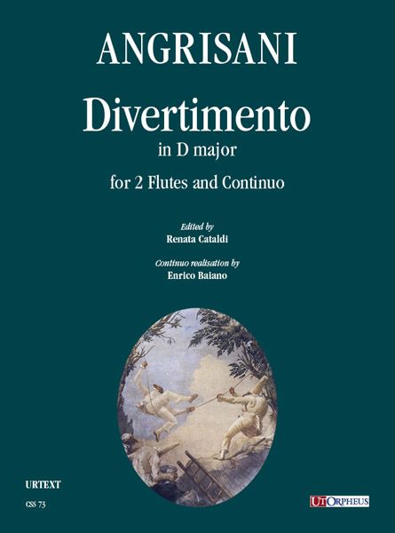 Divertimento In D Major : For 2 Flutes and Continuo / edited by Renata Cataldi.