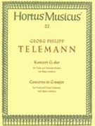 Konzert, G-Dur : Viola, Streichorchester & Basso Continuo.