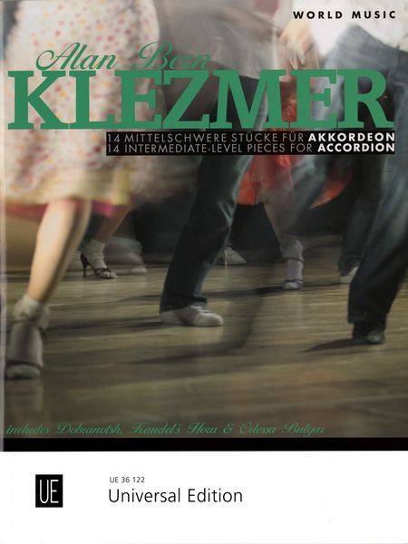 Klezmer : 14 Intermediate-Level Pieces Accordion.