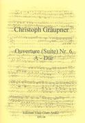 Ouverture (Suite) No. 6 A-Dur, GWV 473 : Für Streichorchester / Ed. Gyula Petendi.