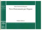 Nove Postcomunio Per Organo / edited by Marco Ruggeri.