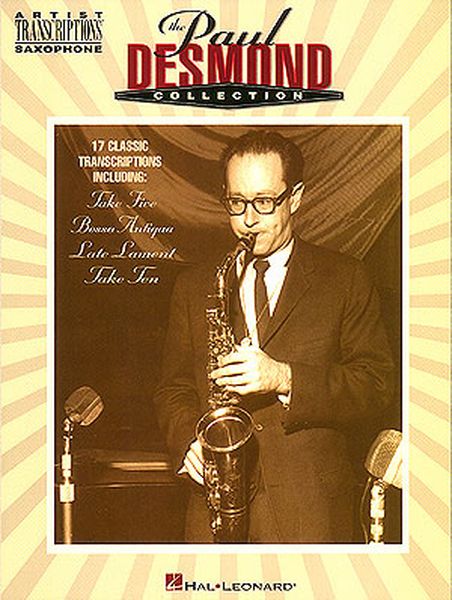 Paul Desmond Collection : For Alto Sax.