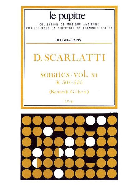 Sonatas For Clavier, Vol. 11, K507-555.