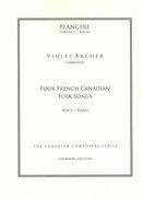 Four French Canadian Folk Songs : For Medium Voice and Piano / edited by Brian McDonagh.