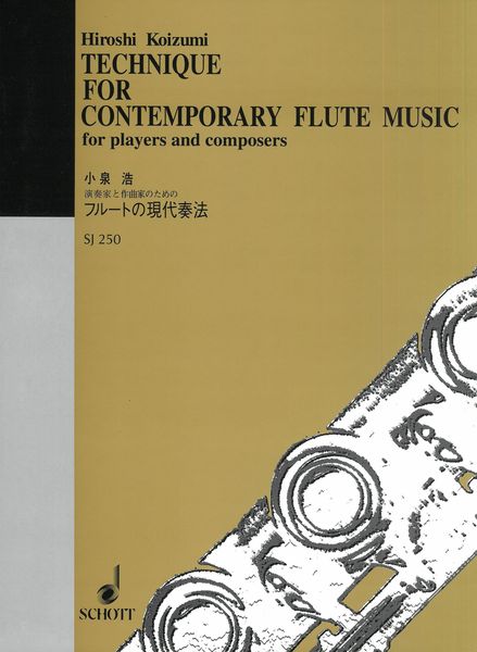 Technique For Contemporary Flute Music : For Players and Composers.