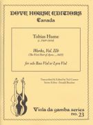 Works, Vol. IIb (The First Part of Ayres… 1605) : For Solo Bass Viol Or Lyra Viol / Ed. Ted Conner.