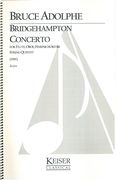 Bridgehampton Concerto : For Flute, Oboe, Harpsichord and String Quintet (1991).