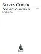 Norma's Variations : For Violin and Piano (2010).