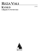 Kord - Calligraphy No. 9 : For Solo Guitar (2008).