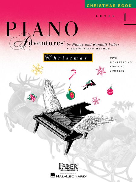 Piano Adventures, Christmas Book : Level 1.