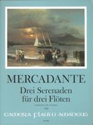 Drei Serenaden : Für Drei Flöten / edited by Bernhard Päuler.