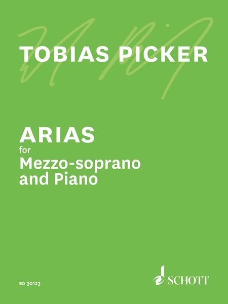 Arias : For Mezzo-Soprano and Piano.